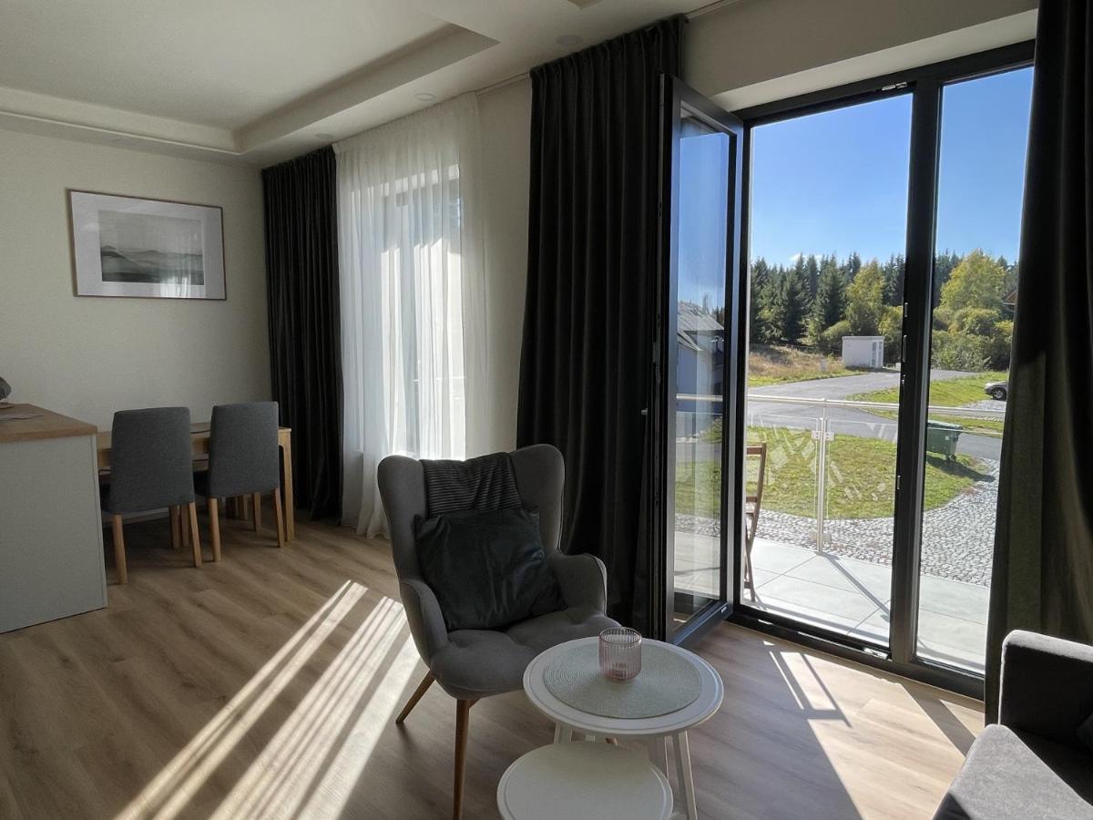 Apartman Plesivec U Sjezdovky Abertamy Buitenkant foto